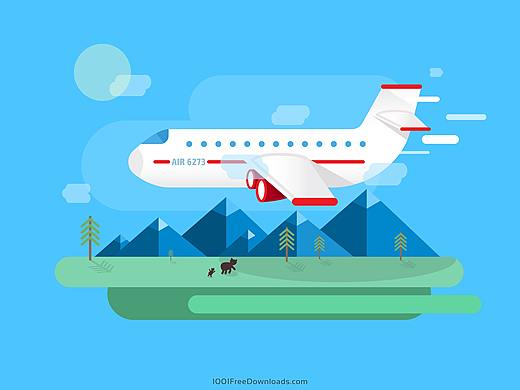 临摹的两张ai插画