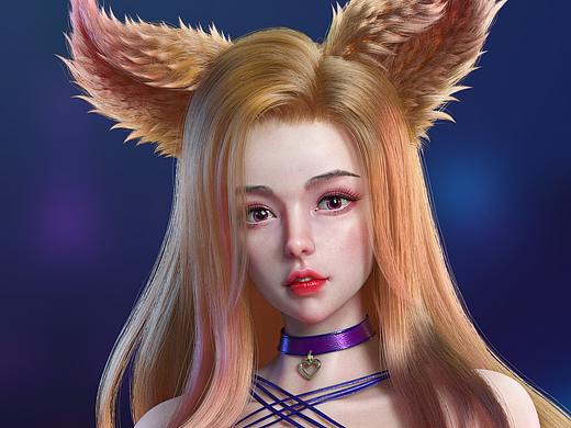 九尾狐（个人主页-ZNTE1MzIzOTY=） - 人物/生物 - 站酷设计师邪童君原创素材 - 站酷ZCOOL