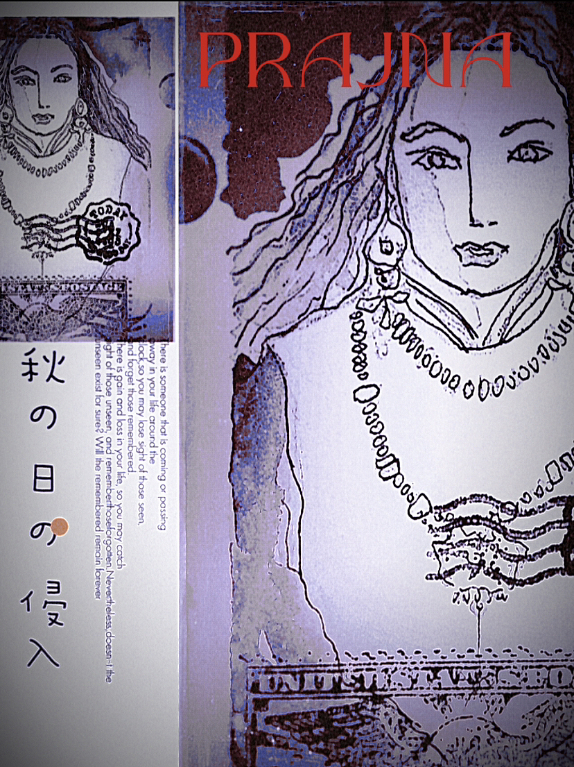 玫瑰语 纸本钢笔水彩复古人物插画及视觉设计