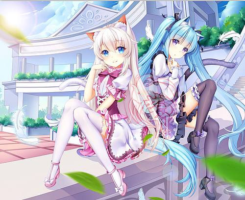萌系少女插画（图ZOTI1MjY3ODg=） - 商业插画 - 站酷设计师月小鹅原创素材 - 站酷ZCOOL