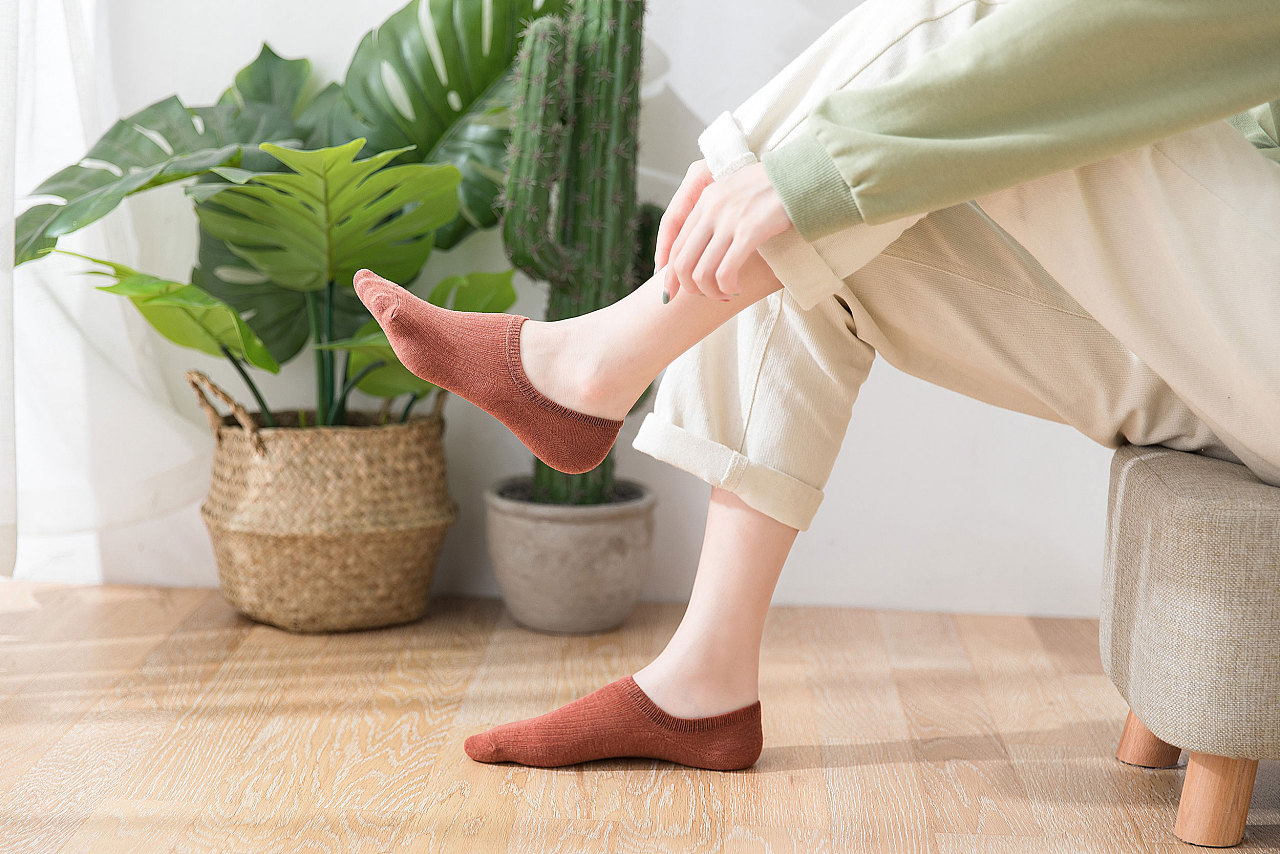 2019春夏隐形女袜袜子拍摄摄影女子女人日系