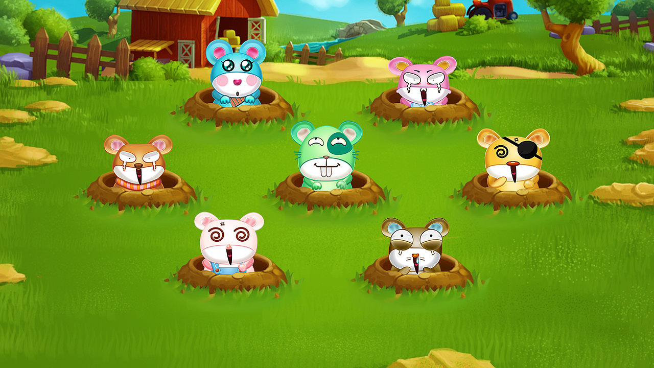 打地鼠演示动画