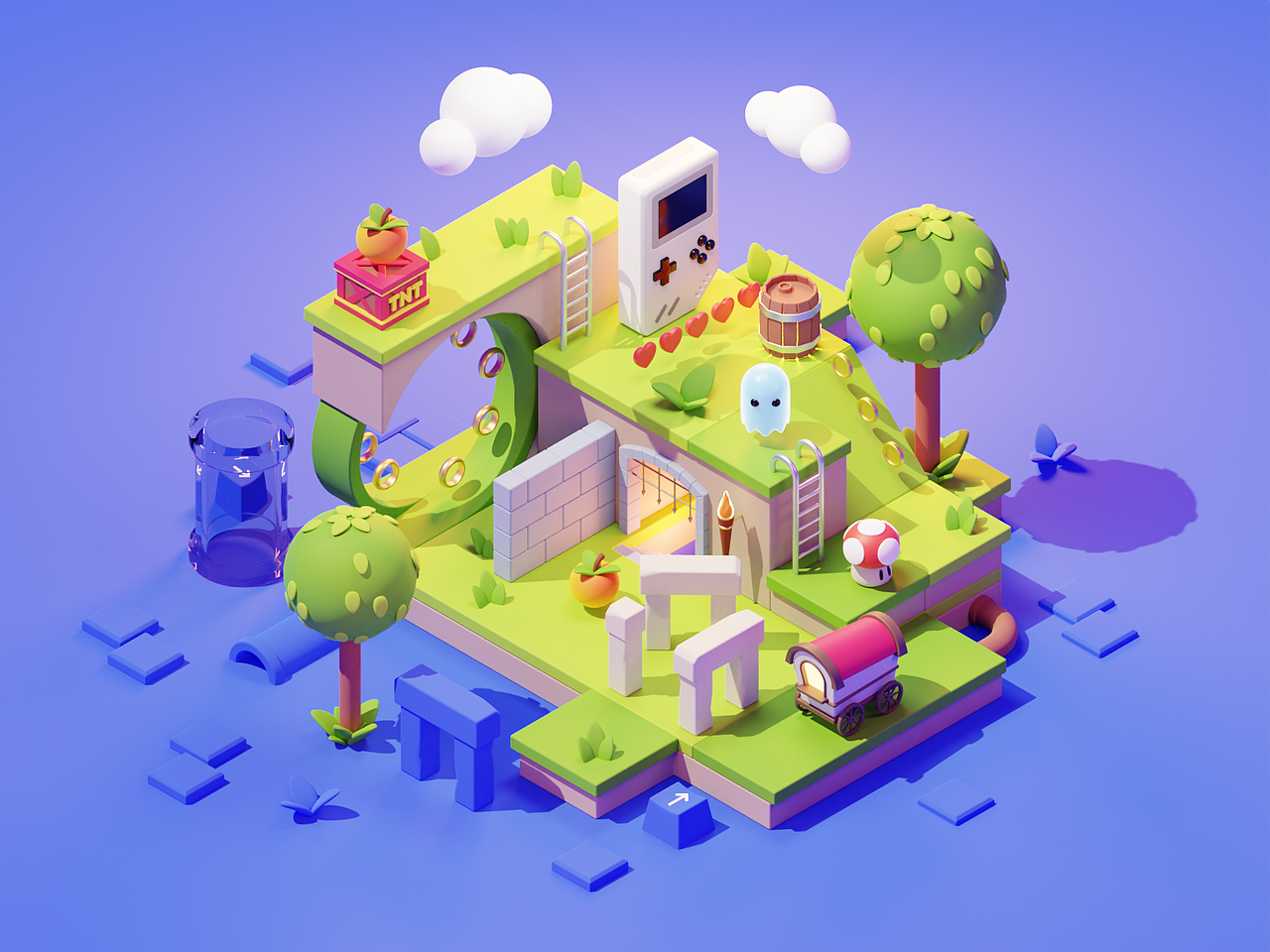 2022日常练习作品（图ZMjkwNjE3ODYw） - APP界面 - 站酷设计师一条狐狸狗原创素材 - 站酷ZCOOL