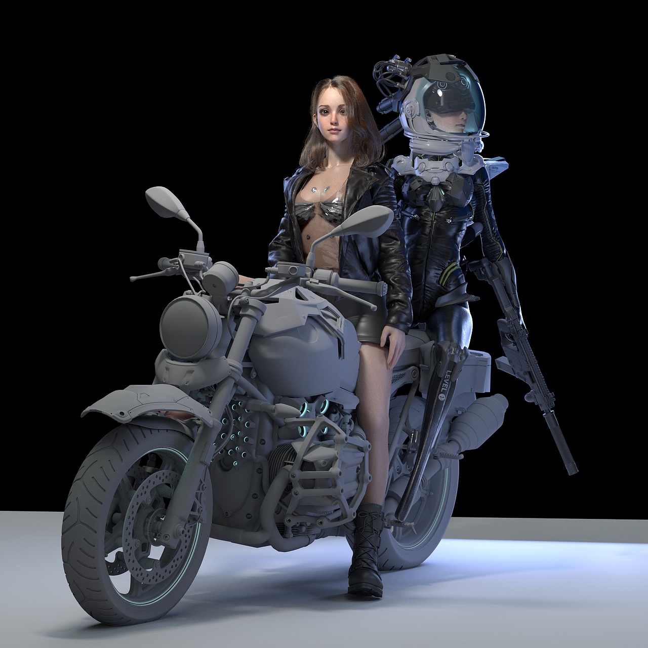 女警 快车 逮捕你！（图ZMjY2OTE5NzA4） - 动画/影视 - 站酷设计师银狐御三维工作室原创素材 - 站酷ZCOOL