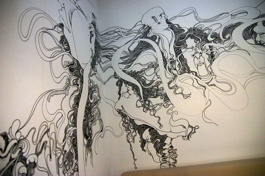 新作-墙绘-60多个小时