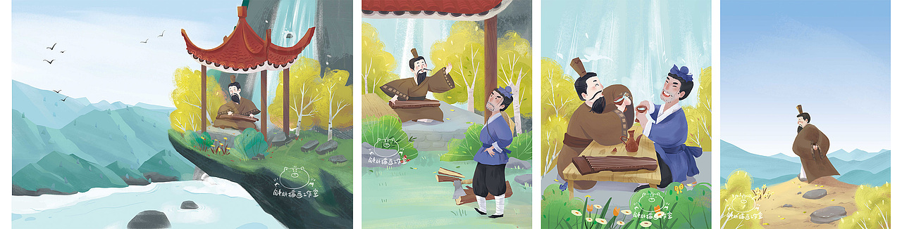 工作室成员作品-夢喬（图ZMjg0MTg1ODA4） - 儿童插画 - 站酷设计师钟钟插画工作室原创素材 - 站酷ZCOOL