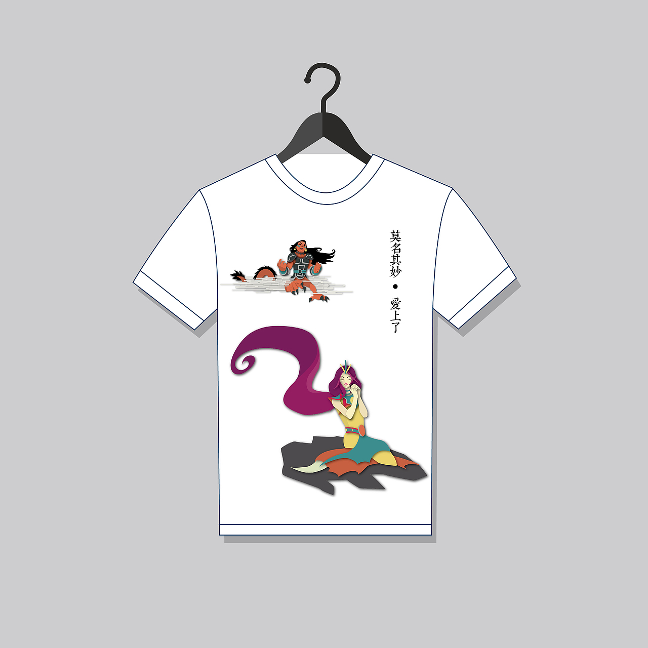 《神话角色插画设计》 钟世伟 云南财经大学 视觉传达 #青春答卷2016#（图ZNTEzOTQ3OTI=） - 概念设定 - 站酷设计师钟无邪呀原创素材 - 站酷ZCOOL