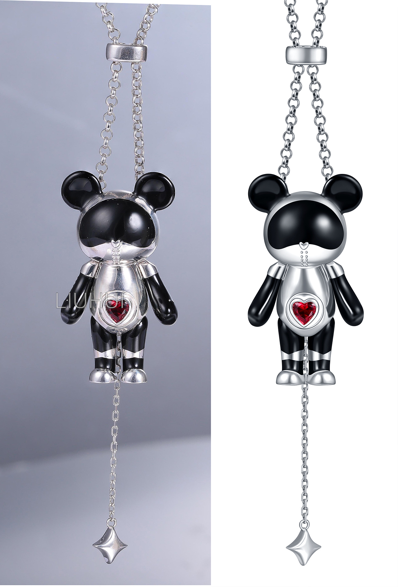 珠宝饰品产品白底摄影修图