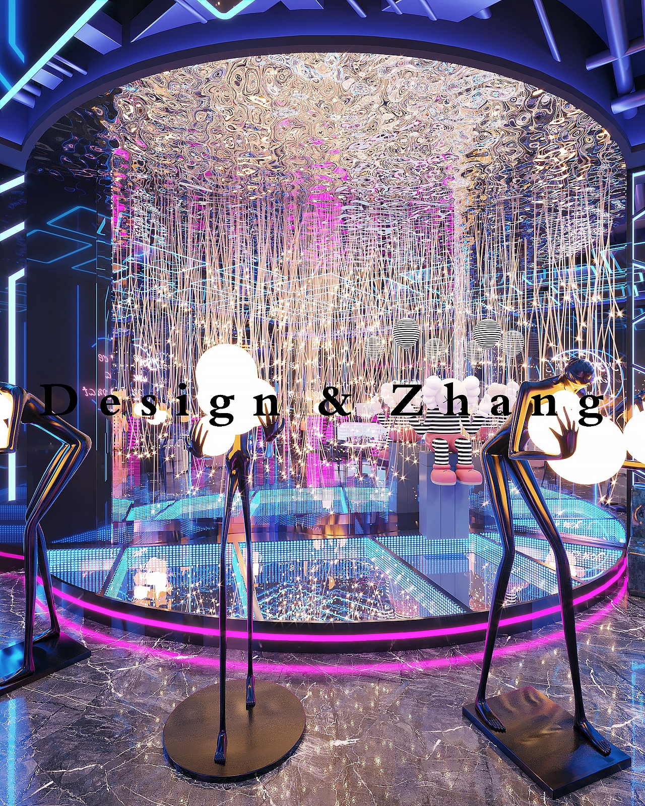 工装|私人网红朋克风酒吧 & 反劈CLUB（图ZMjczNTEyODY0） - 商业空间设计 - 站酷设计师VS18656027090原创素材 - 站酷ZCOOL