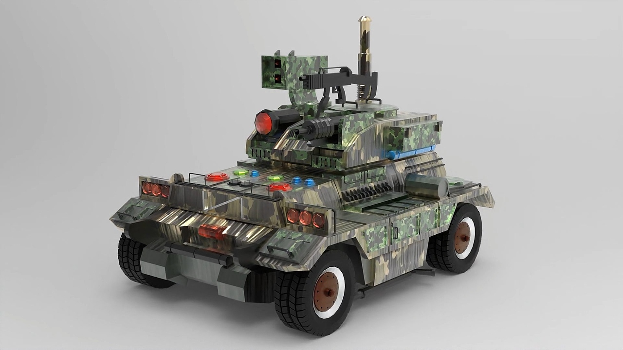 过年期间KeyShot10练习单帧测试