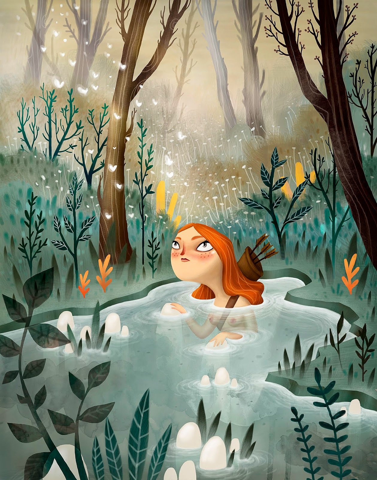 收集来的插画（图ZMTY2MjExMTAw） - 艺术插画 - 站酷设计师画画的静静原创素材 - 站酷ZCOOL