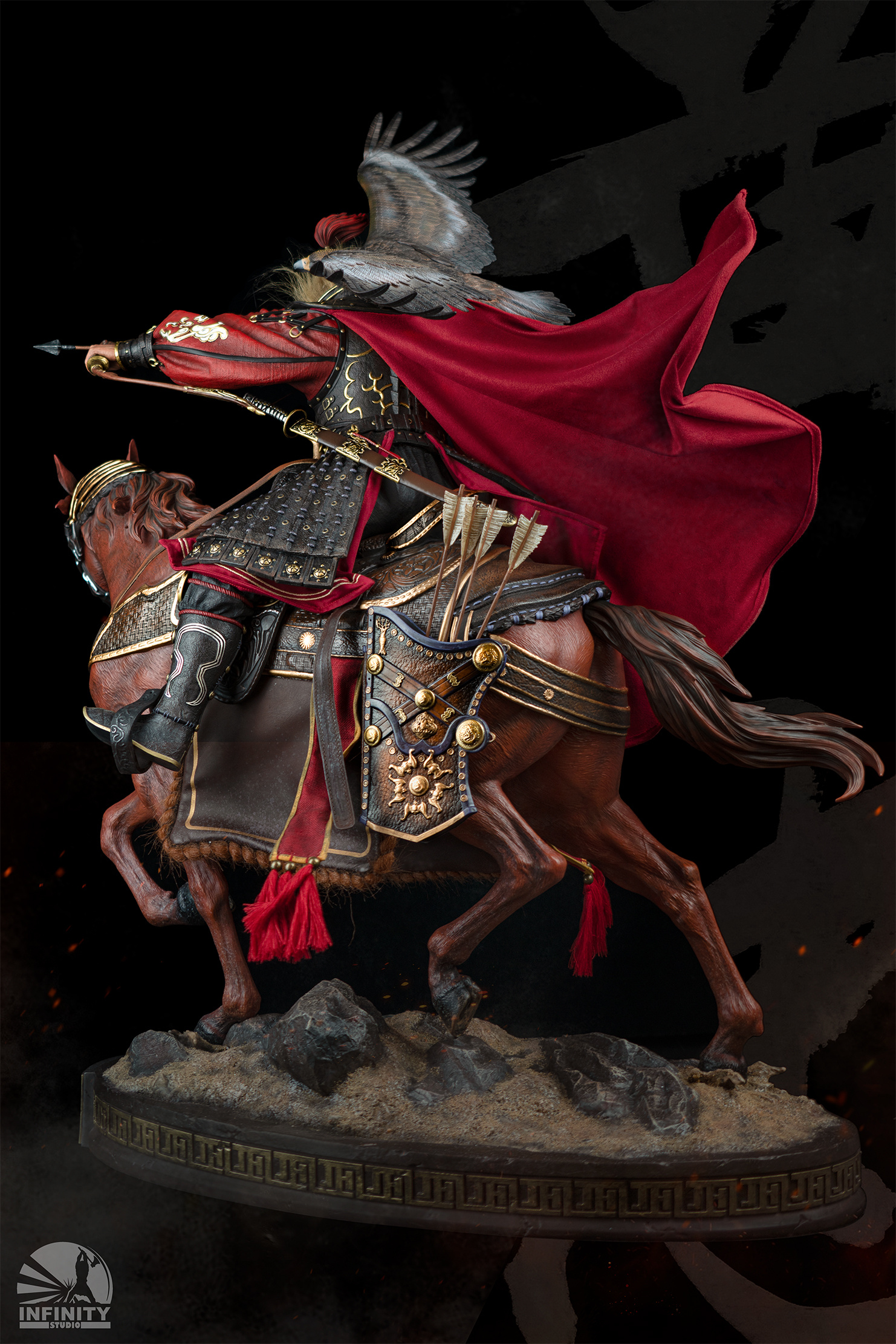 开天工作室【三国五虎系列 1/4黄忠雕像】新品公布