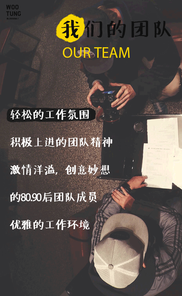 梧桐生 微信H5招聘海报