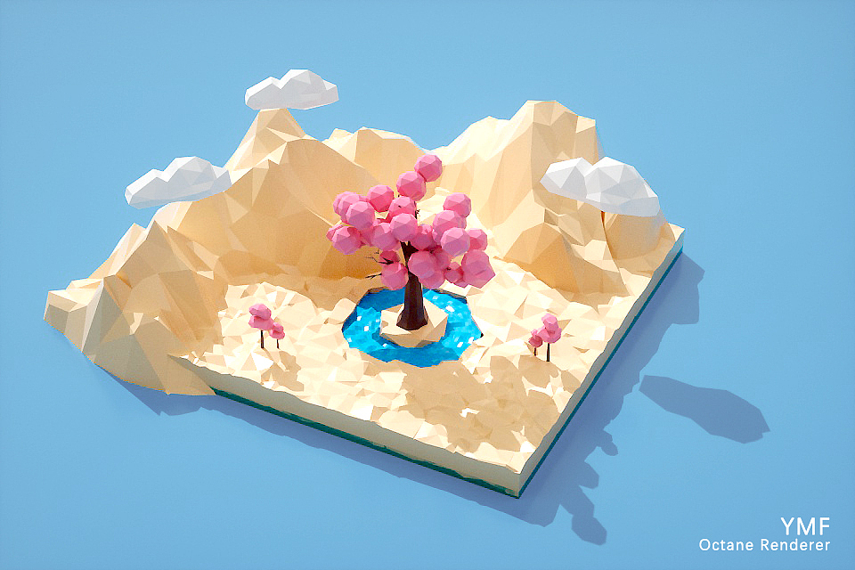 Low Poly风格（图ZMjc2NjA1MjAw） - 海报 - 站酷设计师菜崽油YMF原创素材 - 站酷ZCOOL