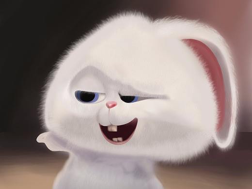 臨摹賤兔（個人主頁-ZMjUxNDMxNzI=） - 繪本 - 站酷設計師肥肥版的六月蟲蟲原創(chuàng)素材 - 站酷ZCOOL