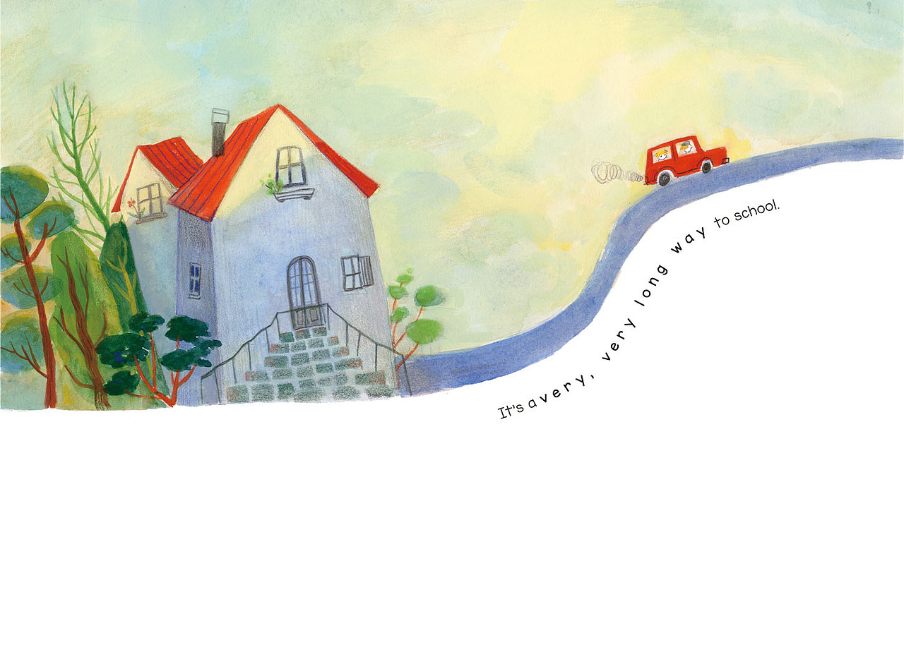 原创绘本《鸟巢地图》