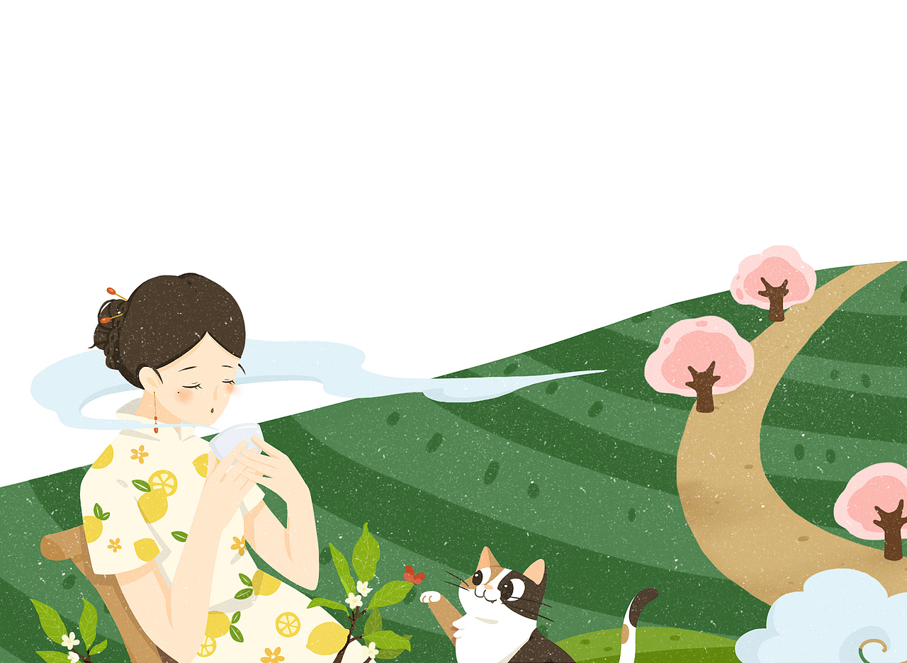 茶叶包装插画（图ZMjYzMzQyNzE2） - 商业插画 - 站酷设计师瓜唧唧原创素材 - 站酷ZCOOL