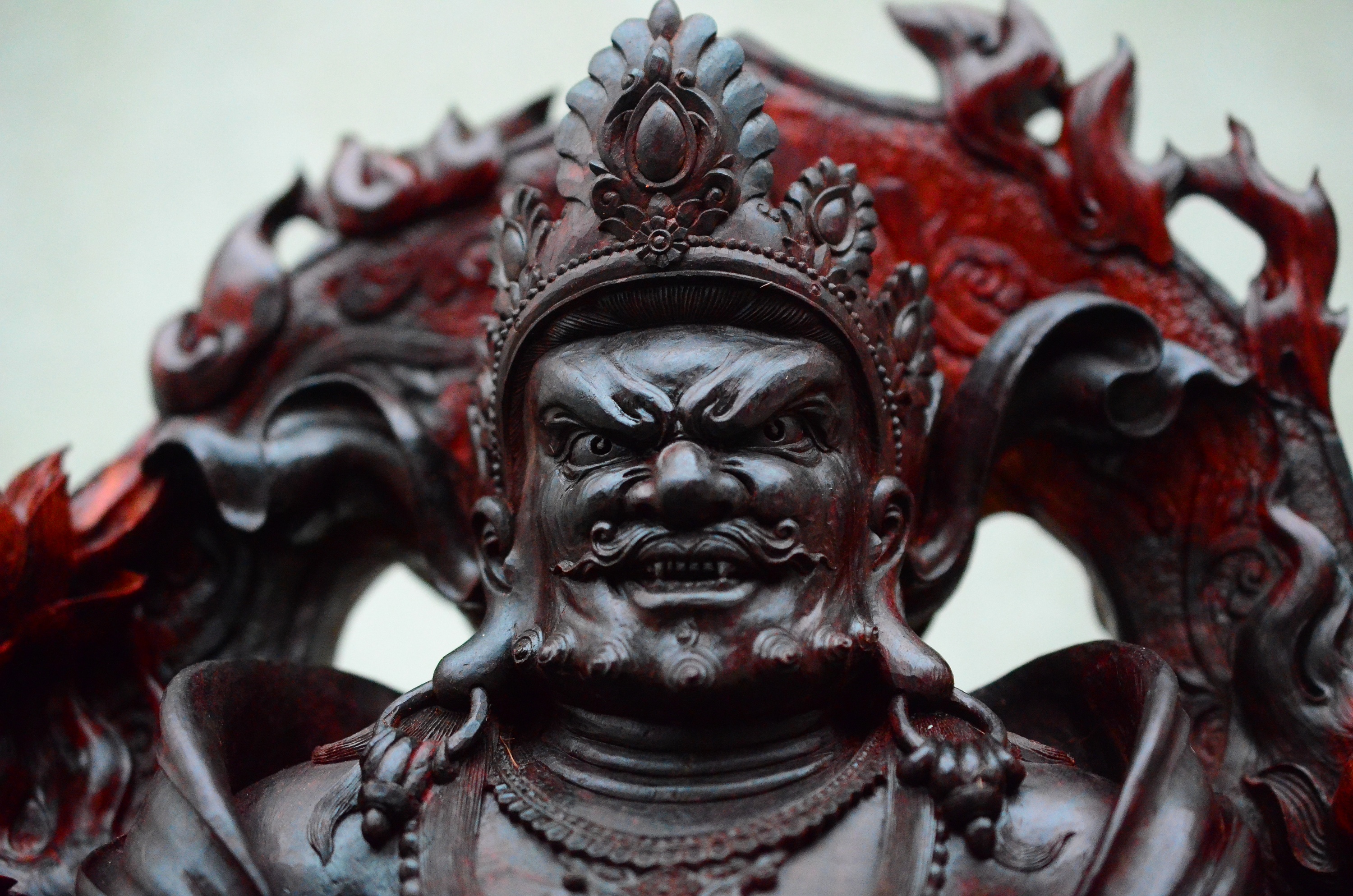 小叶紫檀《黄财神》