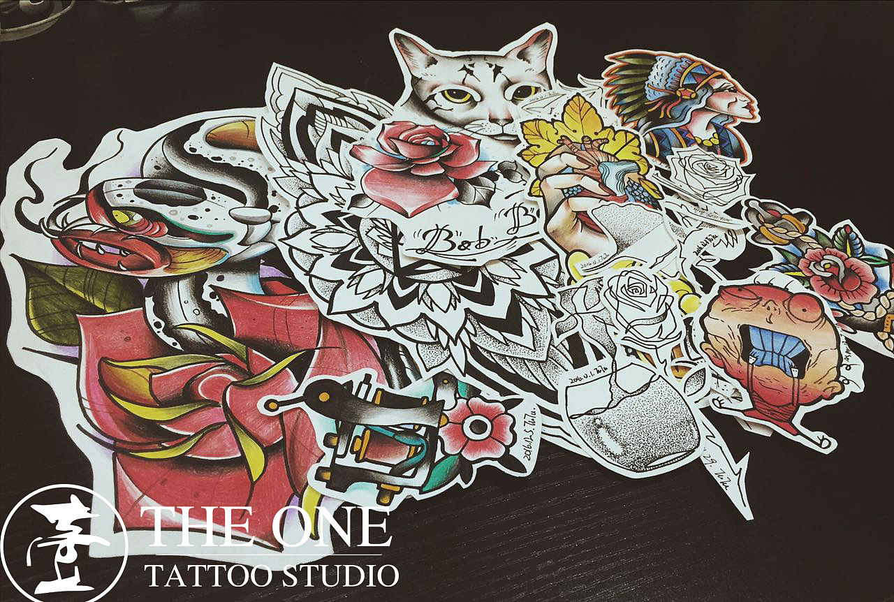 纹身手稿|插画|涂鸦/潮流|刺青师asar - 原创作品 - 站酷 (zcool)