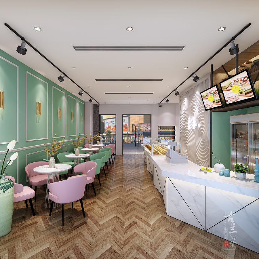 四川成都烘焙店设计——古兰装饰原创出品,转载请注明（图ZOTg2MjIxMTI=） - 家装设计 - 站酷设计师_香港古兰装饰原创素材 - 站酷ZCOOL