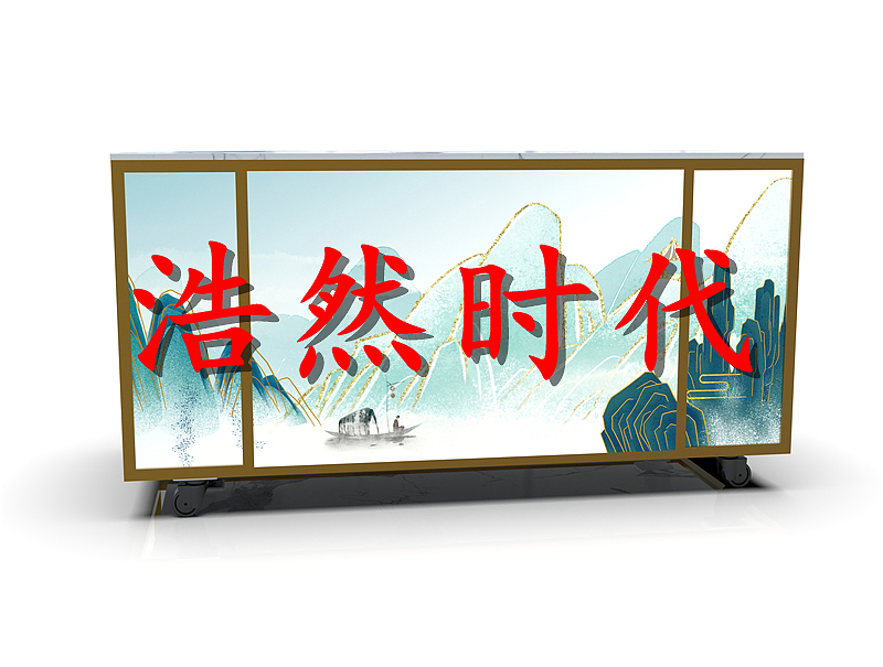 宴会厅移动折叠布菲台定制
