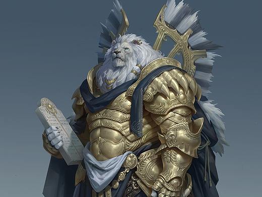 《利爪与王冠》 老王乌萨瑞斯。 