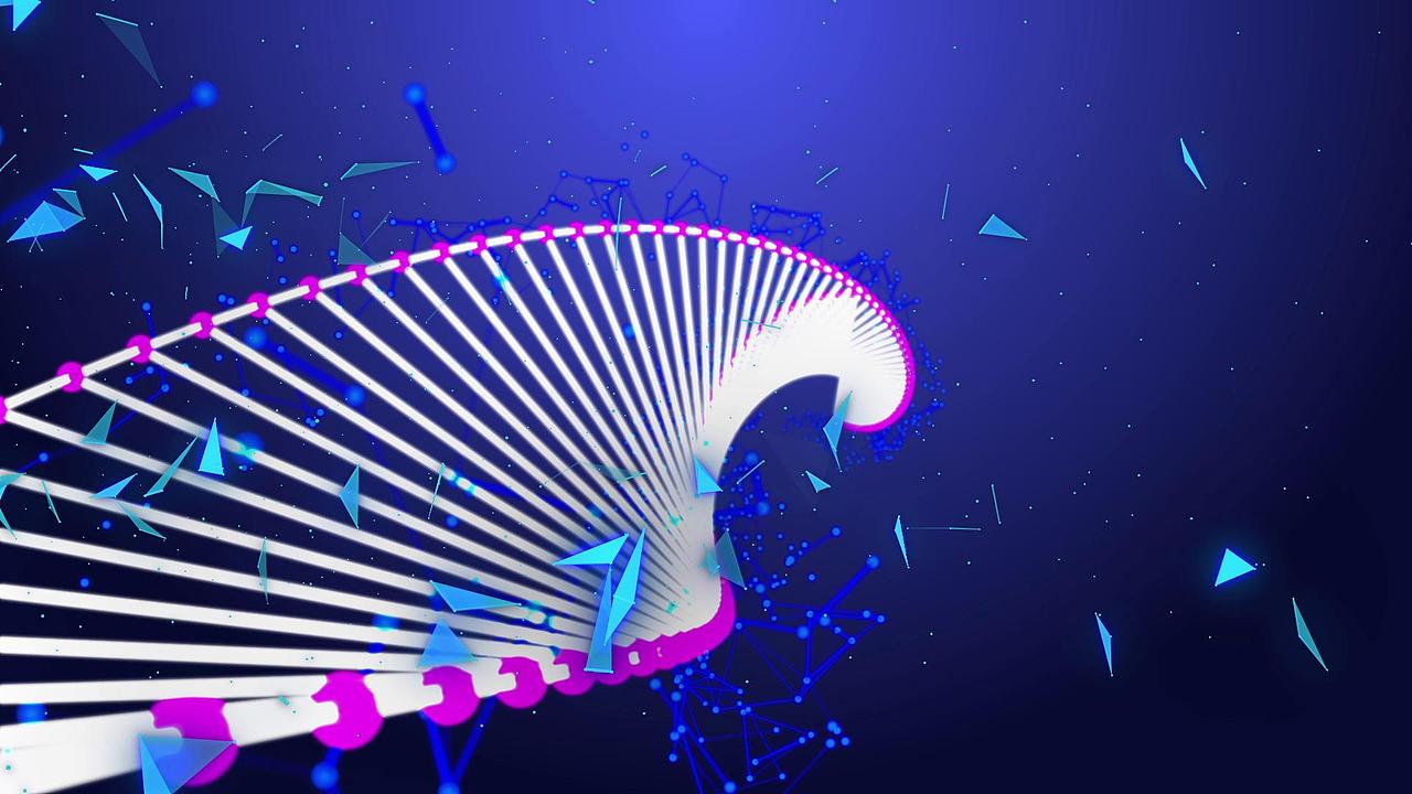 DNA螺旋科技效果