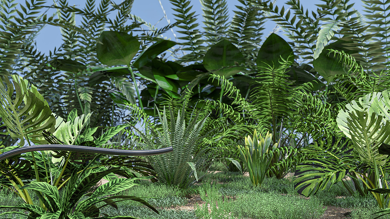 植物灯三维产品动画