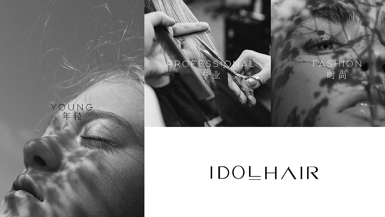 IDOLHAIR（图ZMjkxNzM0MTky） - Logo - 站酷设计师画虎DESIGN原创素材 - 站酷ZCOOL