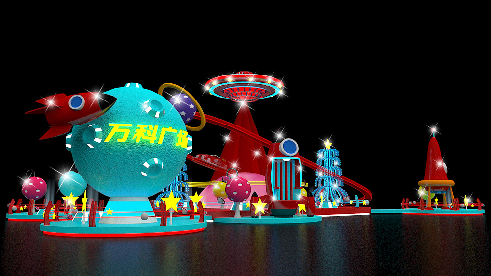 2014圣诞美陈|龙岗万科广场（图ZMTI1OTI5MDky） - 其他三维 - 站酷设计师Kirua_y原创素材 - 站酷ZCOOL