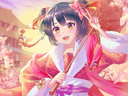 辛丑新春（個(gè)人主頁(yè)-ZNTA3NDA5NjA=） - 藝術(shù)插畫(huà) - 站酷設(shè)計(jì)師白魂小白_Spirit原創(chuàng)素材 - 站酷ZCOOL