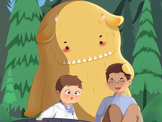 开始插画的初衷是想记录身边所爱的生活