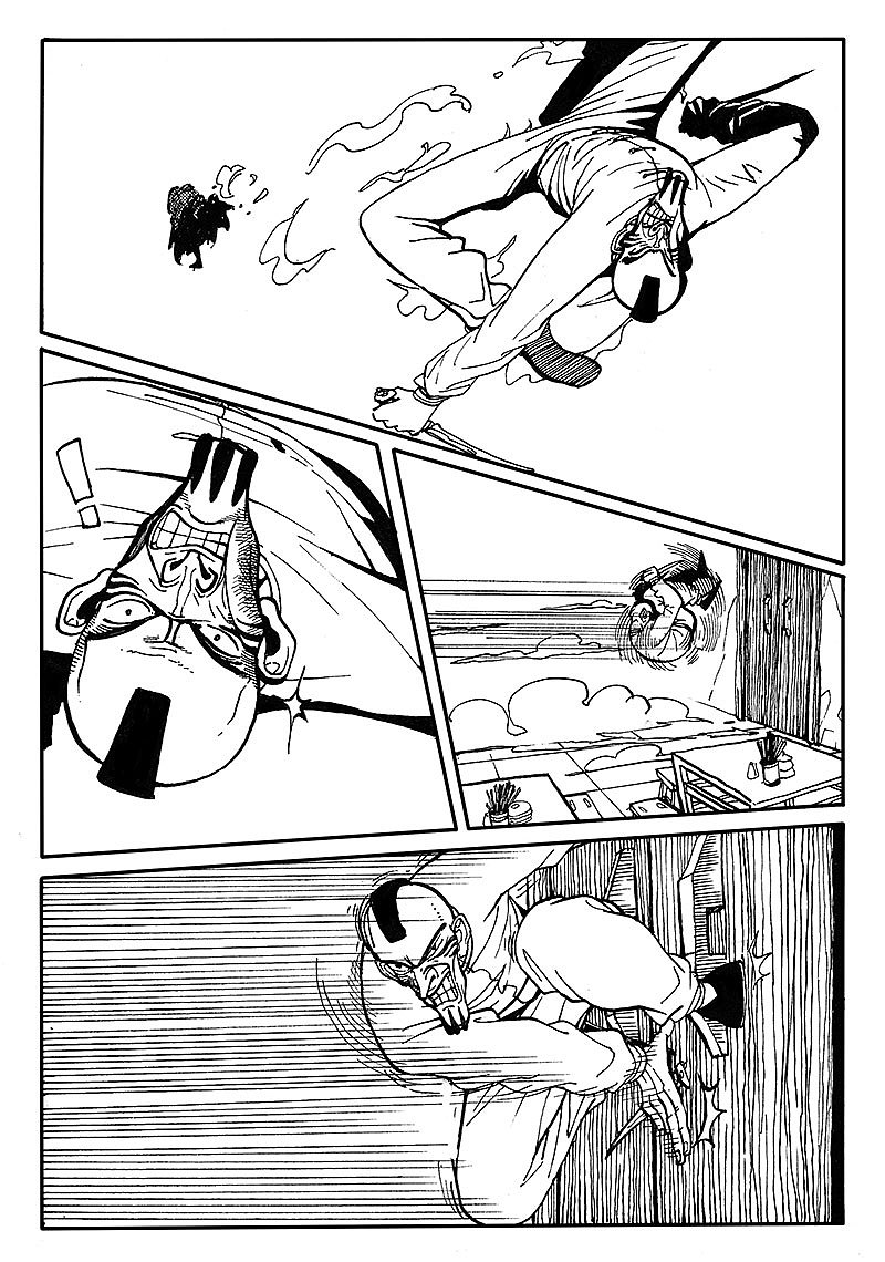 《客栈》第二章 刀客（图ZMjA0MzMwNjA=） - 短篇/格漫 - 站酷设计师Edwarde_Liu原创素材 - 站酷ZCOOL