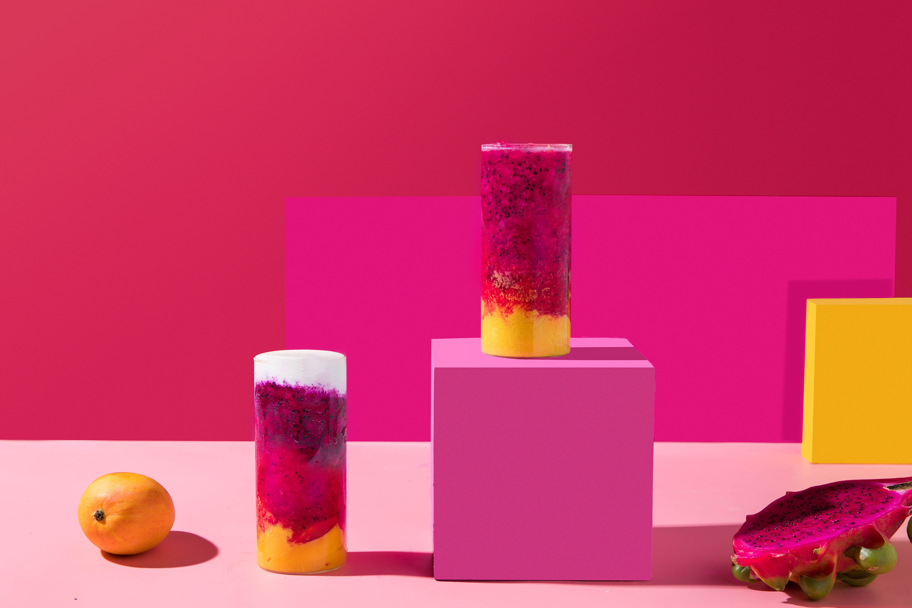 布维记 火龙果芒果饮品