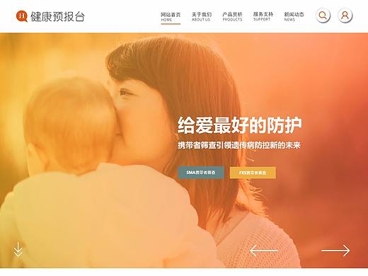 公司pc端官网主页+WAP端