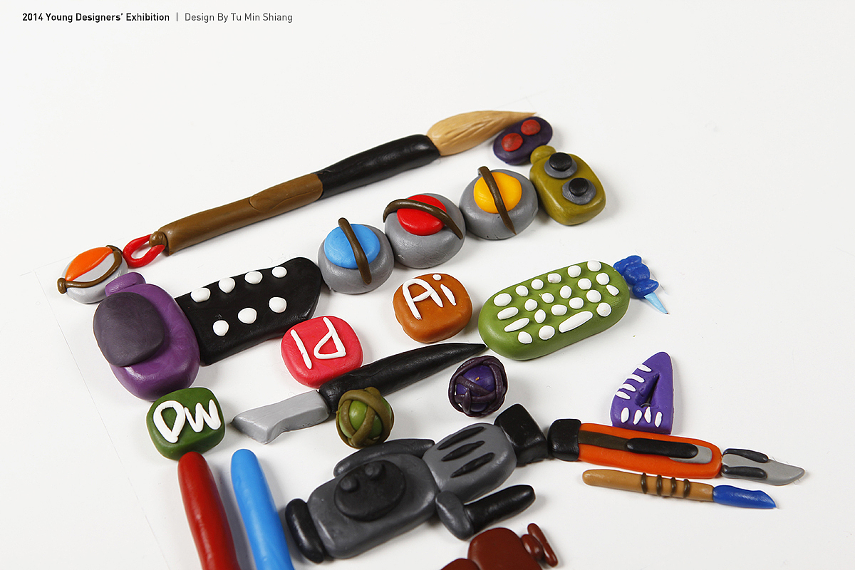 2014年新ㄧ代设计展 主视觉提案设计