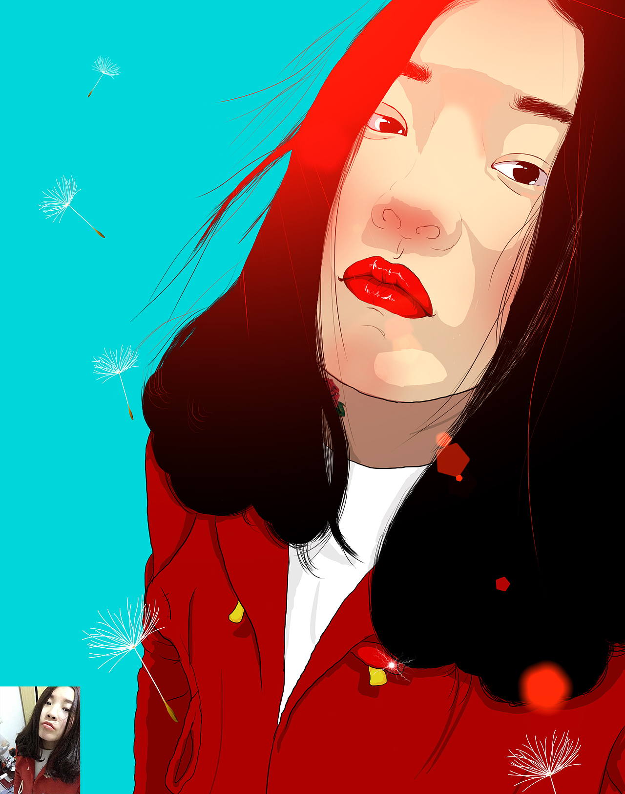 手绘-练习（图ZNTkzMDE4MDQ=） - 艺术插画 - 站酷设计师Fonda_方原创素材 - 站酷ZCOOL