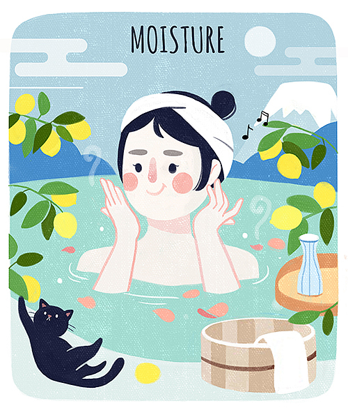 面膜包装插画（图ZNjY3NzQ3NzY=） - 商业插画 - 站酷设计师littlehmxx原创素材 - 站酷ZCOOL