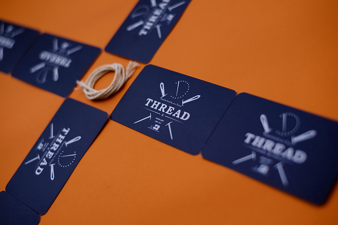 THREAD CLOTHING BRAND 品牌形象识别VI 設計应用製作