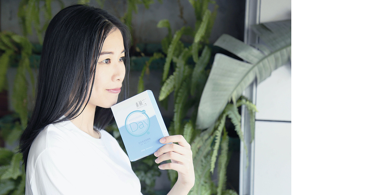 禾葡兰天天面膜拍摄