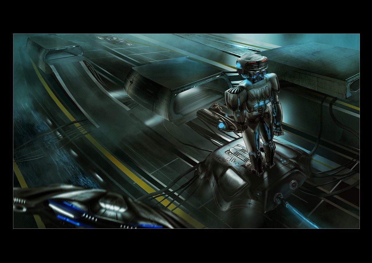 一些科幻类小练习|插画|创作习作|cdashu - 原创作品 - 站酷 (zcool)