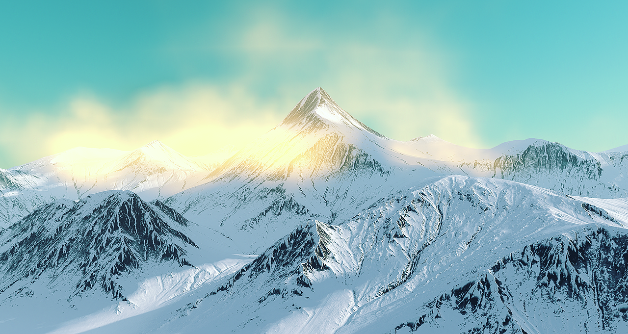 【原创动画】雪山场景 | World Creator制作