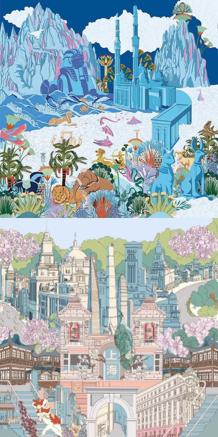 2019 丝巾图案精选（图ZMTkxMTg5MDY4） - 图案 - 站酷设计师Frankzou原创素材 - 站酷ZCOOL