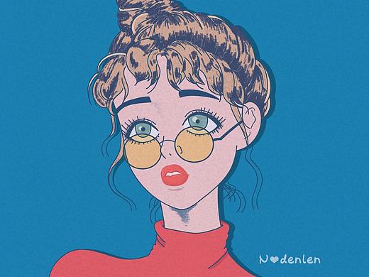 插画练习-人像练习