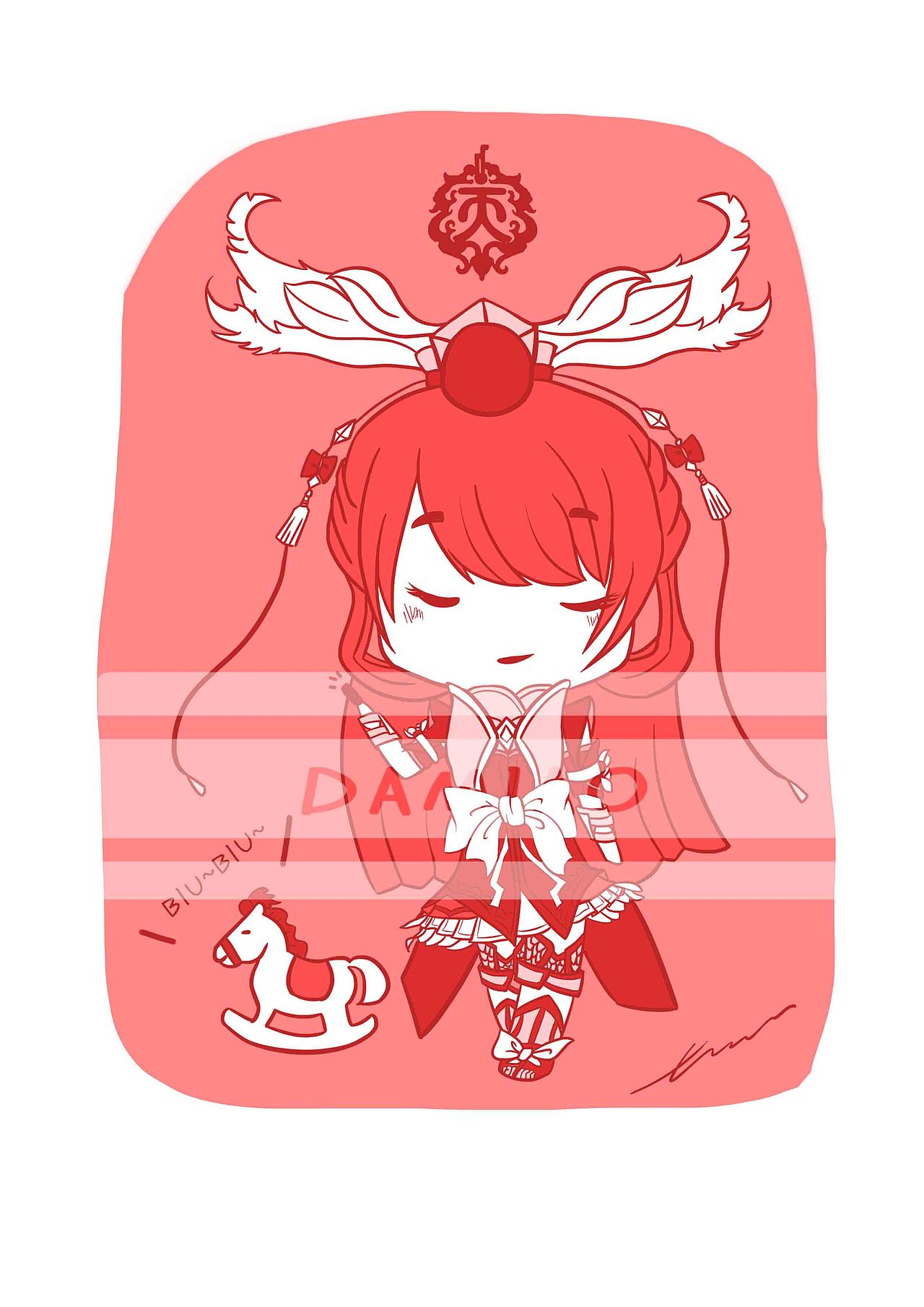 剑网三Q版萝莉（图ZMjU3MzkwNDg=） - 单幅漫画 - 站酷设计师大喵喵嘞个喵原创素材 - 站酷ZCOOL