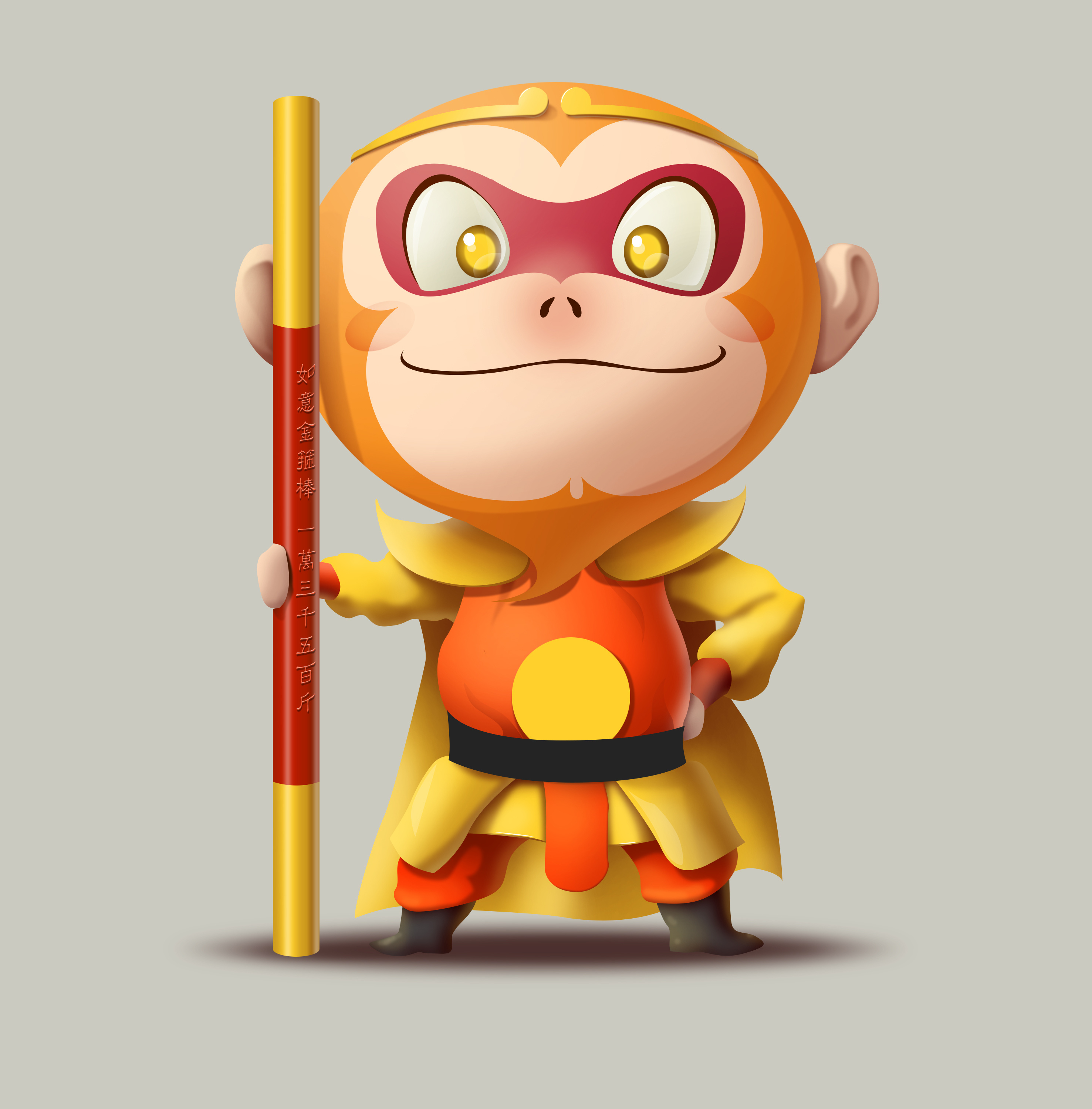 小猴子吉祥物|插画|商业插画|刘蕊w - 原创作品 - 站酷 (ZCOOL)