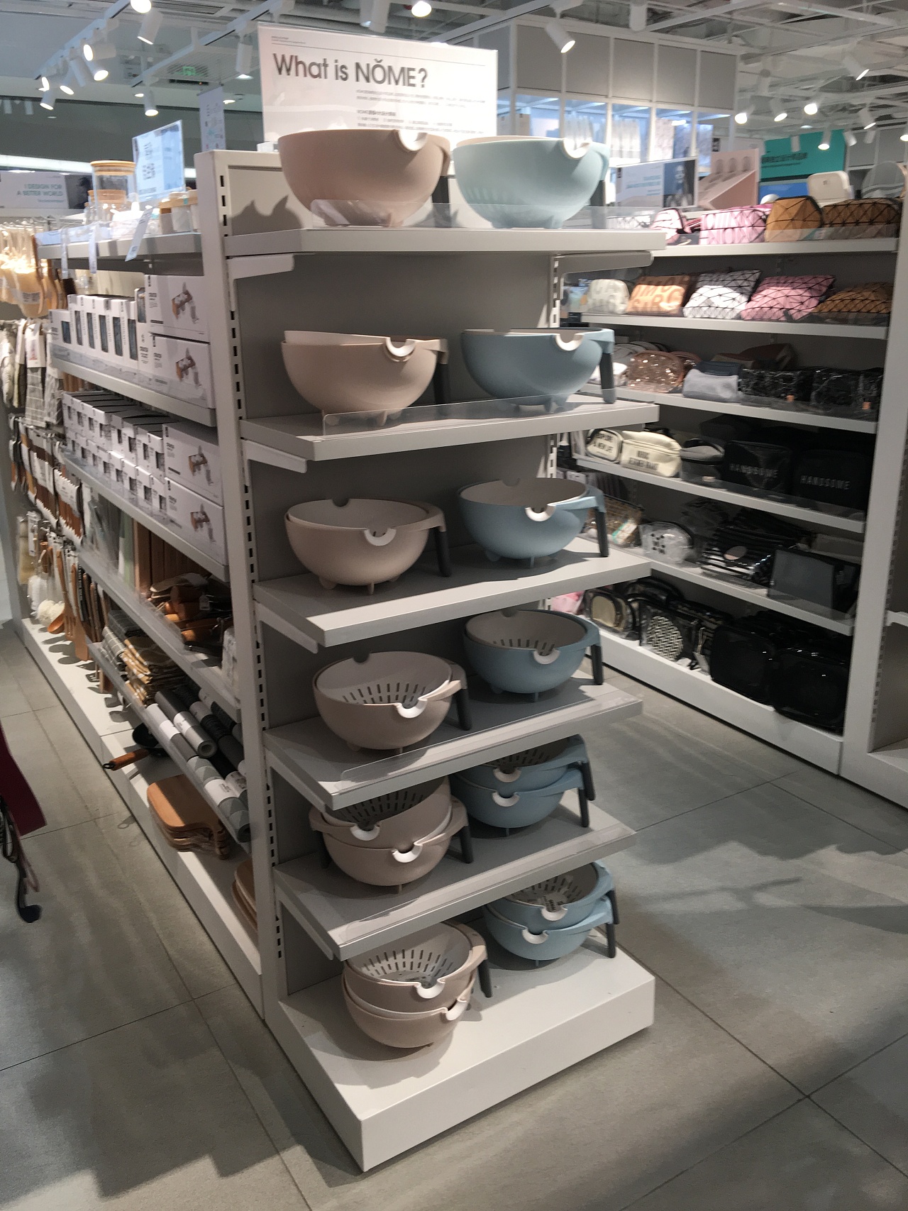 北欧简约nome家居用品货架厂诺米百货货架