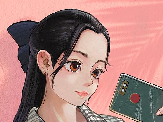 贩卖酒精的小姐姐（个人主页-ZNDgxMDEyODQ=） - 创作习作 - 站酷设计师呗冷爷原创素材 - 站酷ZCOOL