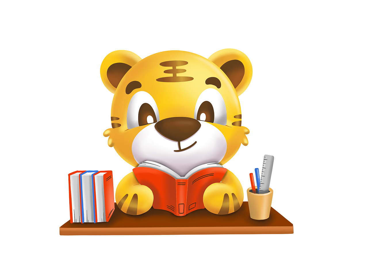 Sam原创小老虎IP形象设计