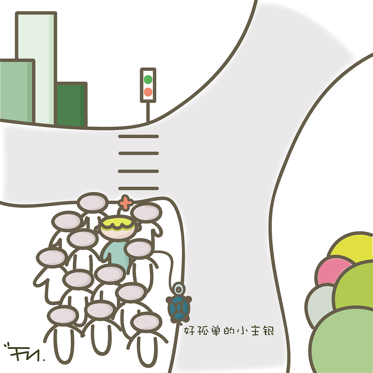 远走（图ZMTI5NTQ5NTky） - 艺术插画 - 站酷设计师树懒很慢原创素材 - 站酷ZCOOL